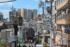羊スケがある東大和の商店街のイメージ